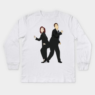 dancing gillovny Kids Long Sleeve T-Shirt